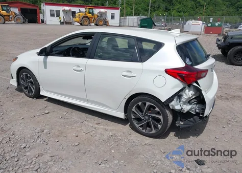 2016 Scion Im z USA, uszkodzony, nr VIN JTNKARJE2GJ519457